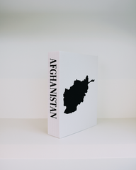 Afghanistan Travel Faux Book Keepsake Box