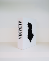 Albania Travel Faux Book Keepsake Box