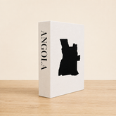 Angola Travel Faux Book Keepsake Box