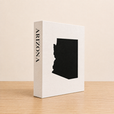 Arizona Travel Faux Book Keepsake Box