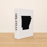 Arkansas Travel Faux Book Keepsake Box