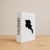 Armenia Travel Faux Book Keepsake Box