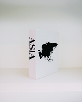 Asia Travel Faux Book Keepsake Box