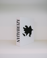Azerbaijan Travel Faux Book Keepsake Box