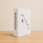 Bahamas Travel Faux Book Keepsake Box