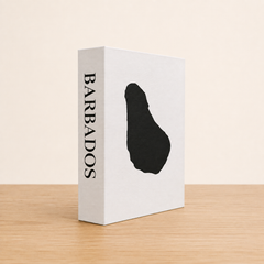 Barbados Travel Faux Book Keepsake Box