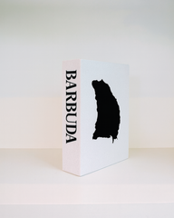 Barbuda Travel Faux Book Keepsake Box