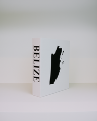 Belize Travel Faux Book Keepsake Box