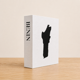 Benin Travel Faux Book Keepsake Box