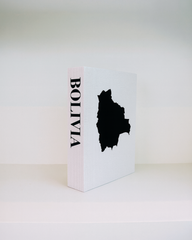 Bolivia Travel Faux Book Keepsake Box