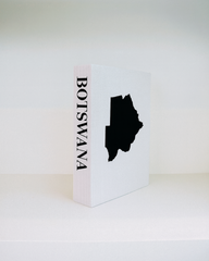 Botswana Travel Faux Book Keepsake Box