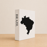 Brazil Travel Faux Book Keepsake Box