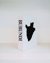 Burundi Travel Faux Book Keepsake Box