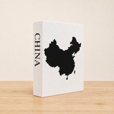 China Travel Faux Book Keepsake Box