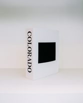 Colorado Travel Faux Book Keepsake Box