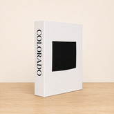 Colorado Travel Faux Book Keepsake Box
