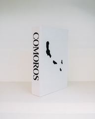 Comoros Travel Faux Book Keepsake Box