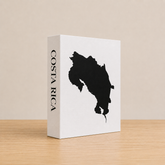 Costa Rica Travel Faux Book Keepsake Box