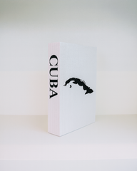 Cuba Travel Faux Book Keepsake Box