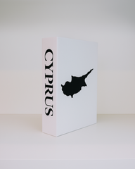Cyprus Travel Faux Book Keepsake Box
