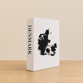 Denmark Travel Faux Book Keepsake Box