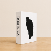 Dominica Travel Faux Book Keepsake Box