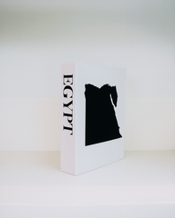 Egypt Travel Faux Book Keepsake Box