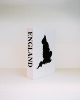 England Travel Faux Book Keepsake Box