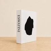 Eswatini Travel Faux Book Keepsake Box