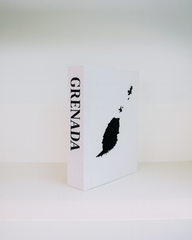 Grenada Travel Faux Book Keepsake Box