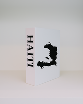 Haiti Travel Faux Book Keepsake Box