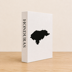 Honduras Travel Faux Book Keepsake Box