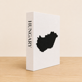 Hungary Travel Faux Book Keepsake Box
