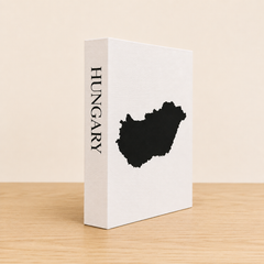 Hungary Travel Faux Book Keepsake Box