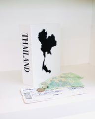 International Travel Faux Book Keepsake Box