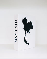 International Travel Faux Book Keepsake Box