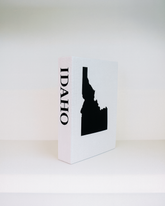 Idaho Travel Faux Book Keepsake Box
