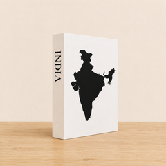 India Travel Faux Book Keepsake Box
