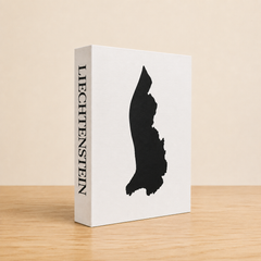 Liechtenstein Travel Faux Book Keepsake Box