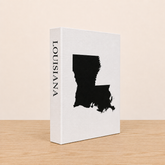 Louisiana Travel Faux Book Keepsake Box