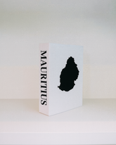 Mauritius Travel Faux Book Keepsake Box