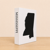 Mississippi Travel Faux Book Keepsake Box