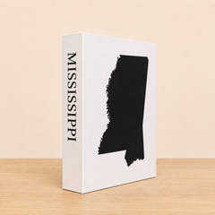 Mississippi Travel Faux Book Keepsake Box