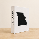 Missouri Travel Faux Book Keepsake Box