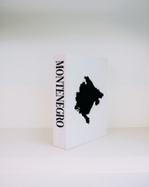 Montenegro Travel Faux Book Keepsake Box