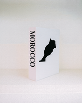 Morocco Travel Faux Book Keepsake Box