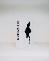 Myanmar Travel Faux Book Keepsake Box