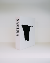Namibia Travel Faux Book Keepsake Box