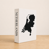 Netherlands Travel Faux Book Keepsake Box