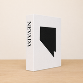 Nevada Travel Faux Book Keepsake Box